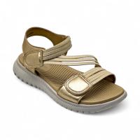 Calzados soraia, Sandalias Deportivas de Mujer con Cierre de Velcro, Suela Antideslizante y Amortiguada, Sandalia Abierta para Caminar, Senderismo o Uso Diario, Diseño Cómodo y Ligero para Verano Liso Casual - details 4
