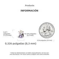 Encantos De Animal Colección Plata Francés Bulldog Gato Mariposa Ladybug Para Pulseras Originales Joyería Hechas a Medida - details 157