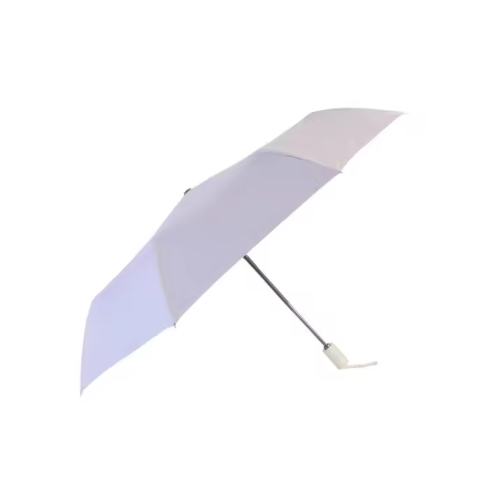 Biggdesign Paraguas Plegable Automático Moods Up Gris Claro Antiviento Secado Rápido - 1