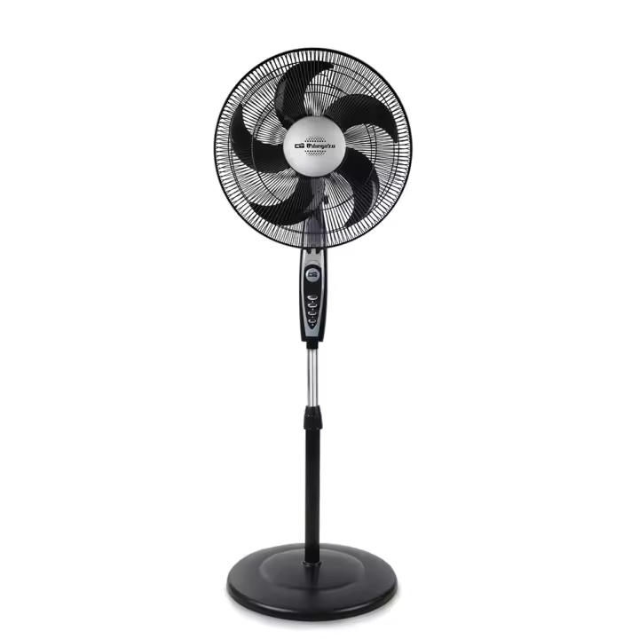 Ventilador de Pie Orbegozo SF 0149 - Potencia 60 W - Tamaño Aspas 40 Cm - 3 Velocidades - Función Oscilante - 1