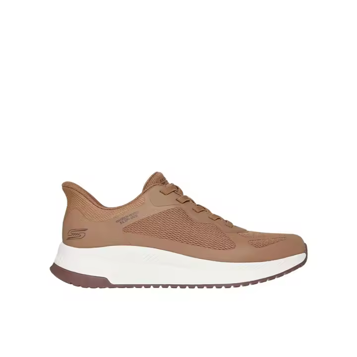 Skechers Bobs Sport Squad Chaos 4 Zapatillas deportivas para hombre marrones en textil y sintético 86710 - 1