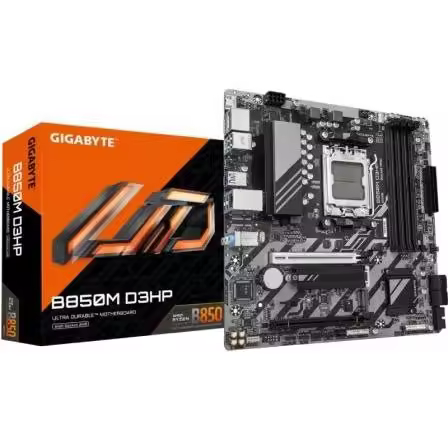Placa Base Gigabyte B850M D3HP/ Socket AM5/ Micro ATX - 1