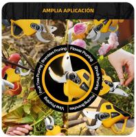 Tijeras Eléctricas De Podar Sin Cable 50mm Para Árboles De Fruta Bonsái Y Jardín Corte De Ramas Compatible Con Batería Dewalt 20V - details 3