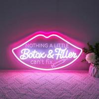 Luz Neón LED "Nothing a Little Botox & Filler Lips" Para Decoración De Salón De Belleza Spa Studio Tienda Potenciada Por USB - details 2