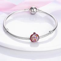 Encantos De Viaje Para Café Plata Charms Para Perros Y Gatos Corazón De Cuentas Adecuados Para Pulsera Original DIY Tendencia Clásica Vintage Romántica - details 342