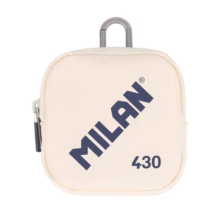 MILAN - Monedero Multiusos para Cinturon y Colgar Colección 430 since 1918. Beige - 1