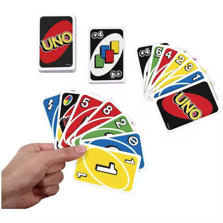 Juego De Estrategia Y Habilidad Para Niños De 7 + Años Mattel Games Unno Original Juego De Cartas - 1