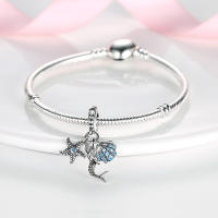 Encantos De Animal Colección Plata Francés Bulldog Gato Mariposa Ladybug Para Pulseras Originales Joyería Hechas a Medida - details 18