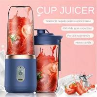 Batidor De Frutas Portátil Eléctrico Doble Copa Máquina De Batido De Jugos Y Milkshakes Auxiliar De Alimentos Para El Hogar - details 9