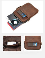Bolso De Hombro Para Hombre En Cuero Genuino Multifuncional Y De Gran Capacidad Bolso Cruzado De Cuero Con Tassel Bolso De Mano Casual Para Fiestas - details 5