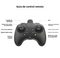 Dron De Combate Quadcopter K500Max Jet RC Avión De Cuatro Canales Con Luz De Maniobras Especiales Altura Alta Y Balanceado - details 16