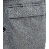 Chaqueta De Lana Para Hombre Estilo Británico Casual Otoño Invierno Manga Larga Con Lining Cierre Tradicional Solapa Plegable - details 9