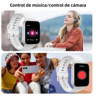 Smart Watch Con Llamada Inalámbrica Multi-Alerta APP Deportiva Papel De Pared Personalizado Compatible Con iPhone Y Android - details 3