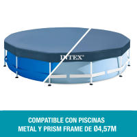Cobertor INTEX piscina metálica metal & prisma frame 457 cm - details 2