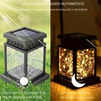 Lámpara Solar Exterior Impermeable Para Jardín Y Patio Luz LED De Misión Decorativa Para Mesa De Fiesta Y Jardín - details 5