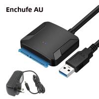 Adaptador De Disco Duro SSD USB 3.0 a SATA III Para 2.5/3.5 Pulgadas Soporta UASP Con Adaptador De Alimentación 12V Convertidor De Disco Duro De Disco Duro - details 7