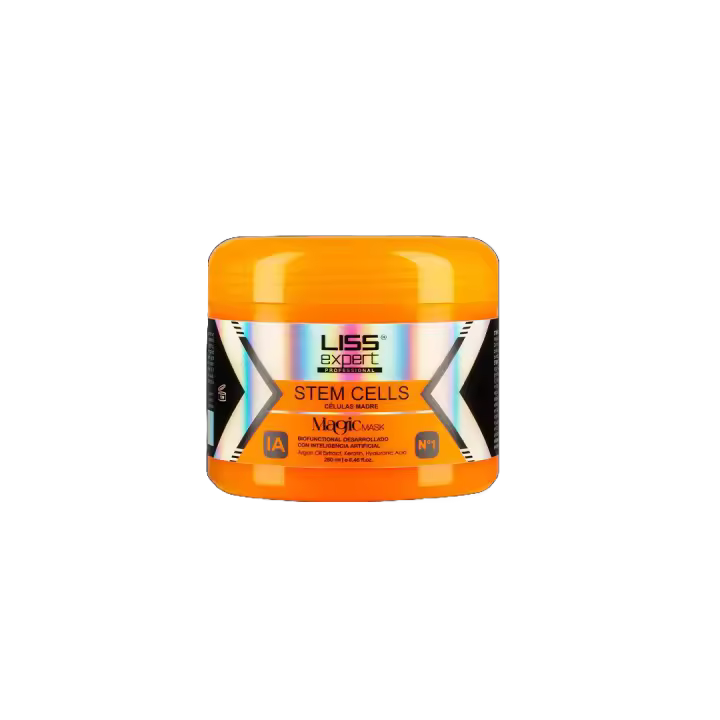 Liss Expert Profesional Stem Cells Magic Mask Inteligencia Artificial Células Madre Aceite de Argán Queratina Ácido Hialurónico - Tratamientos para el Pelo - 1
