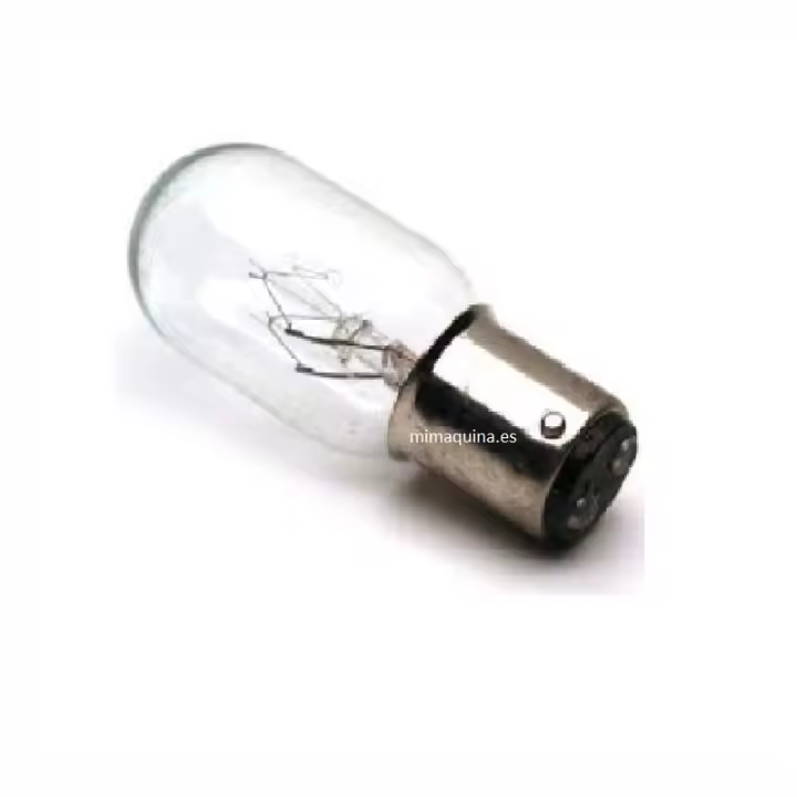 Bombilla para Máquina de Coser 240V 15W Clip Bayoneta Alta Calidad - 1