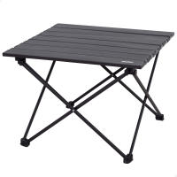 Aktive Camping - Mesa plegable camping, 43x40x31 cm, topes antivuelco, estructura acero, peso máximo soportado 30 kg, bolsa transporte asa hombro, mesa camping plegable - details 0