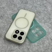 Funda De Teléfono Ultra Delgada Y Suave TPU Para Xiaomi 17 ProMax 15 S 14 13 pro Con Carga Inalámbrica Magnética Y Antichoque En Color Mate - details 0