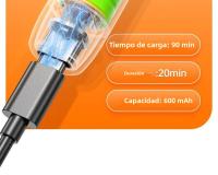 Kit De Herramientas Eléctricas De Precisión Mini Wireless Recargable Con Pequeños Bits Para Reparación De Móviles Y Computadoras CRV - details 9