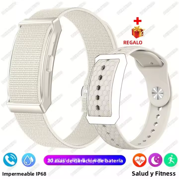 Nuevo Smartwatch Deportivo Fitness Tracker Para Hombres Y Mujeres Monitor De Corazón Y Sueño Pedometro Resistente Al Agua Con Recordatorio De Llamadas Pulsera Inteligente - 1