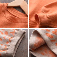 Conjunto De Ropa De Niña Melario Princesa Cartoon Suéteres Y Abrigos Con Volante 2PCS Ropa De Invierno Para Niñas Talla 4-6Años - details 31