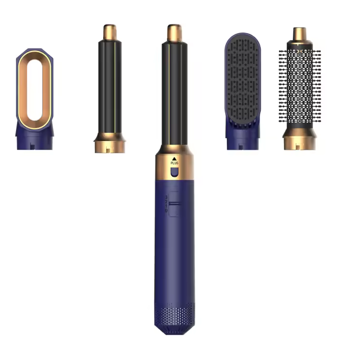 Nuevo Set 5-en-1 Secador De Pelo Con Peine Calefactor Profesional Para Rizado Y Liso Herramienta De Estilo Para Dyson Airwrap - 1