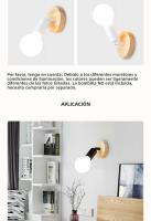 Lámpara De Pared De Madera Vintage Nórdica E27 110V 220V Estilo Loft Para Bar Café Restaurante Iluminación Para Hogar - details 3