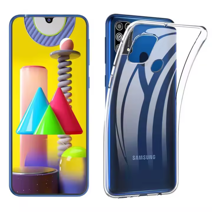 Tumundosmartphone Funda Silicona Gel TPU Transparente para Samsung Galaxy M31 - 1