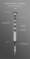 Mini Destornillador Eléctrico De Precisión 68 En 1 Con 64 Brocas Torx Phillips Magnéticas Y 5 Configuraciones De Torque - details 8