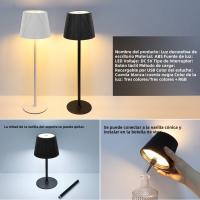 Lámpara De Mesa LED Neón Flamenco USB Regulable 3 Colores/RGB Para Dormitorio Estudio Luz De Vino Incluida Sin Pilas - details 6