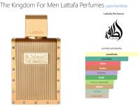 LATTAFA The Kingdom For Men Eau de Parfum 100 ml Spray Hombre – Fragancia Aromática con Lavanda, Vainilla, Tabaco, Haba Tonka y Benjuí - details 0