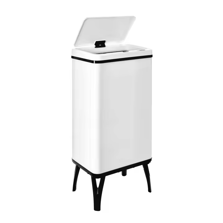 Cubo de Basura Inteligente 50L Blanco Wellhome - 1