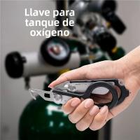 Tijeras De Emergencia Médica Plegables 6 En 1 Kit De Primeros Auxilios Para Supervivencia Al Aire Libre Herramienta EDC Con Funda Accesorio - details 1