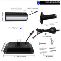 Lámpara Solar De Cadena De 3m Con Interruptor De Tirón Para Exterior E Interior Mejorada Para Granero Habitación Balcón Ponedero - details 6