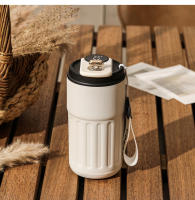 Termo Inteligente 450ml Acero Inoxidable 316 Con Pantalla De Temperatura Termo De Viaje Para Café En Oficina Taza Termal Portátil Para Negocios - details 11