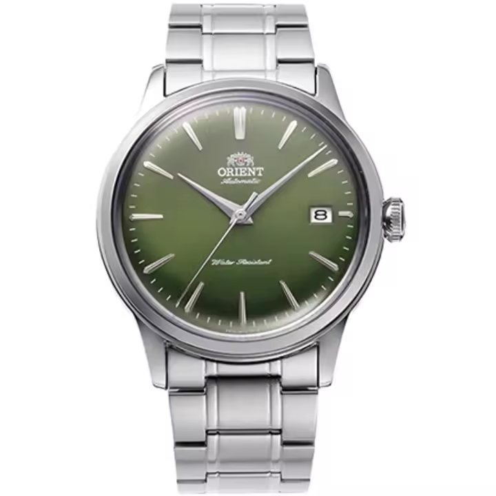 reloj automático hombre Orient Bambino Metal RA-AC0M09E 38.4mm 30m WR correa de acero Hand-Hacking (admite cuerda manual) - 1