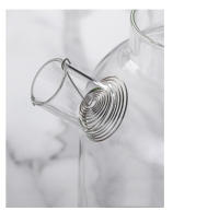 TEPODRA 1/1.8L Juguete De Vidrio Transparente Con Tapa De Bambú Tejado Resistente Al Calor Juguete De Vidrio Grueso Puer Kettle - details 14