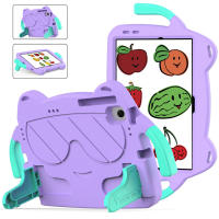 Estuche Protector Para Tableta Samsung Galaxy Tab A9 A11 plus A7 Lite A8 A9 A11 a Prueba De Golpes Y Lavable Con Soporte De Doble Ángulo Y Asa. Adecuado Para Niños. - details 5
