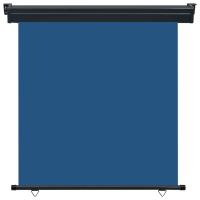 vidaXL Toldo lateral de balcón 165x250 cm Color Negro, Crema, Azul - details 1