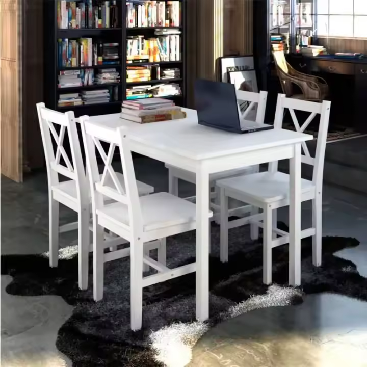 Conjunto de comedor Mabel 1 mesa + 4 sillas - 1