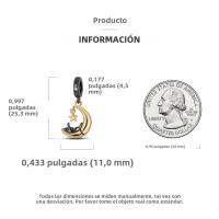 Encantos De Animal Colección Plata Francés Bulldog Gato Mariposa Ladybug Para Pulseras Originales Joyería Hechas a Medida - details 75