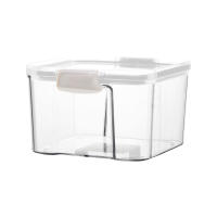 Contenedor De Alimentos Airtight Con Tapa Organizador De Armario Dispensador De Cereal Caja De Almacenamiento De Cocina Ecológico De Plástico PC Capacidad De 150ml - details 1