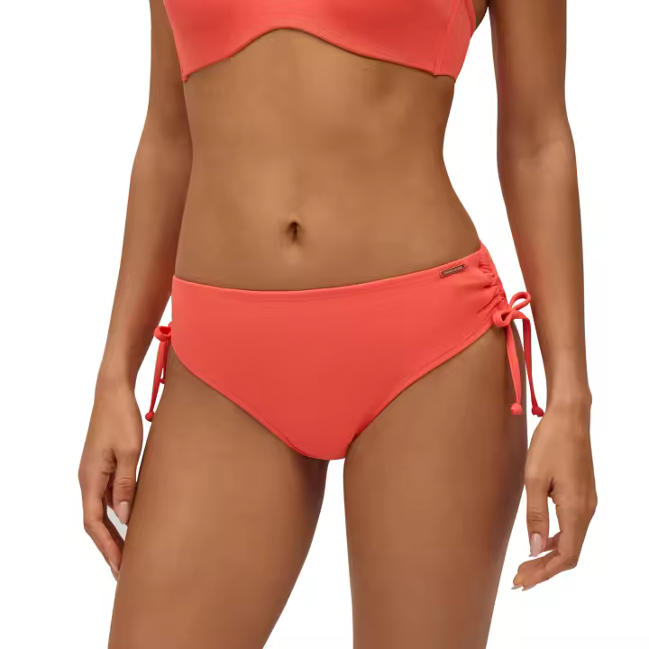 Ysabel Mora - Braga bikini reductora midi micropiqué coral - 1