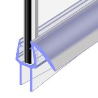 Tira De Sellado Portátil Para Puerta De Ducha Y Ventanas Transparente Antigolpes PVC Para Baño Resistente Al Agua - details 9