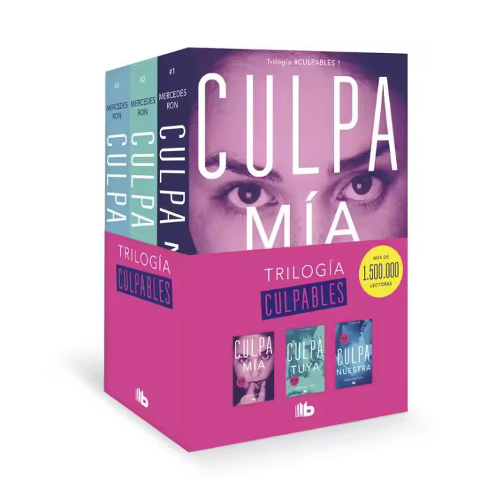 Libro TRILOGIA CULPABLES PACK CON CULPA MIA Editorial B DE BOLSILLO - 1