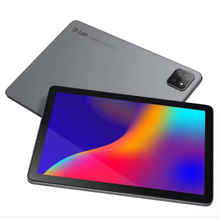 G-tab T9 - Touchscreen Tablet - 10.1-inch - 6 GB RAM - 64 GB ROM - Android 5G - Featuring Android 14, a 5500mAh battery and expandable storage, it is the ideal choice for mobile working, entertainment and multitasking - 1