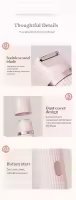 Afeitadora Eléctrica Para Mujer Epilador De Bikini Trimmer Shaver Eléctrico Para Área Privada Axilas Piernas Y Cabello Facial Eliminación De Pelo - details 15