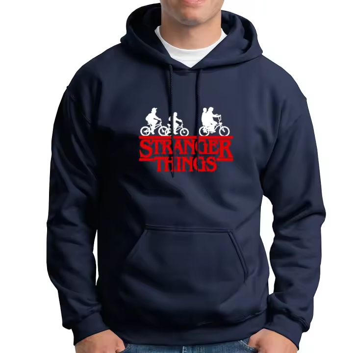 Sudadera con capucha Stranger Things. Once. Elevan. Mike. Dustin. Lucas. Will. Varios colores - 1